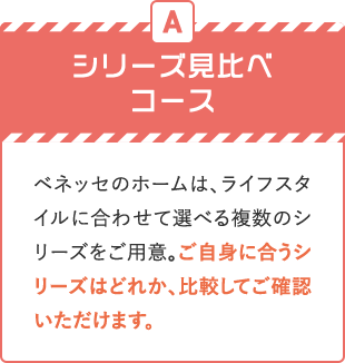 A　シリーズ見比べコース
