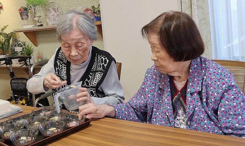 おしるこ作り