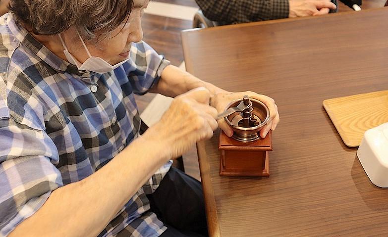 コーヒーの香りに包まれて