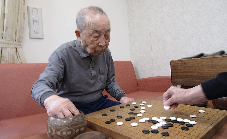 囲碁で真剣勝負