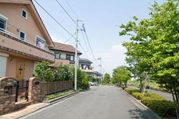 閑静な住宅街