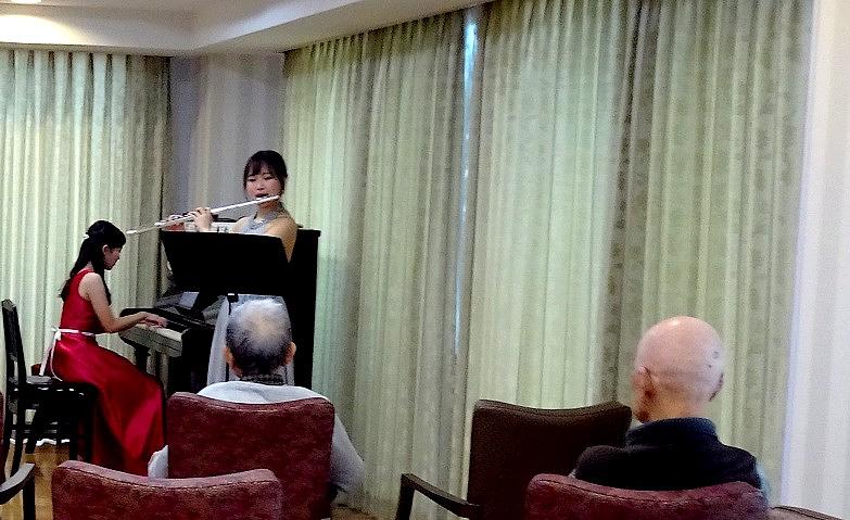 フルートとピアノの演奏会