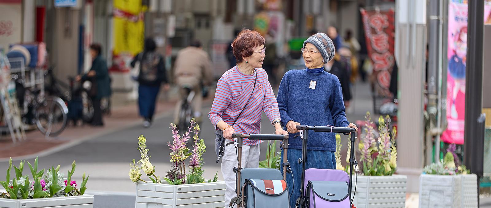楽しみのある自由でご自分らしい暮らし。 地域とのつながりと、コミュニティのある活動で日常に彩りを。