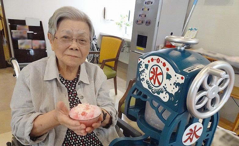 けずりたての、ふわふわかき氷！