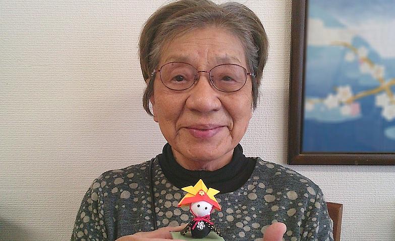 ミニかぶと人形作り
