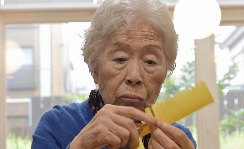 秋のお飾り作り～もくもくと～