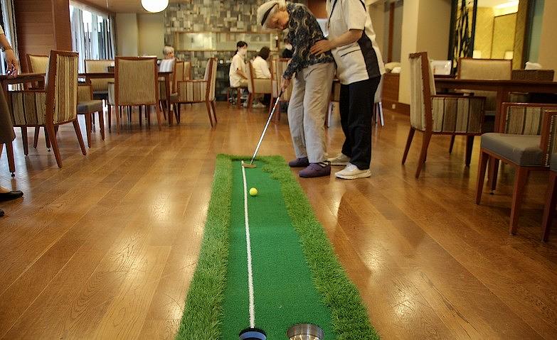 これぞ、経験者の構え