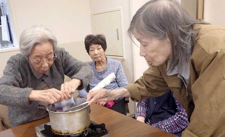 料理アクティビティ～おしるこ作り～