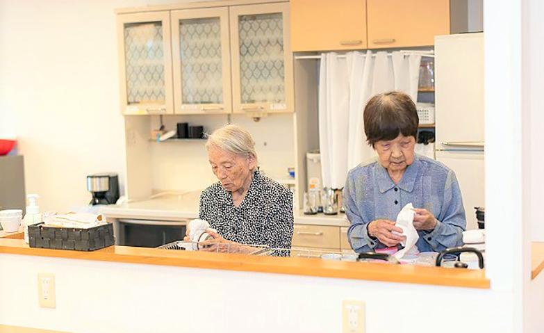 食後の片付け