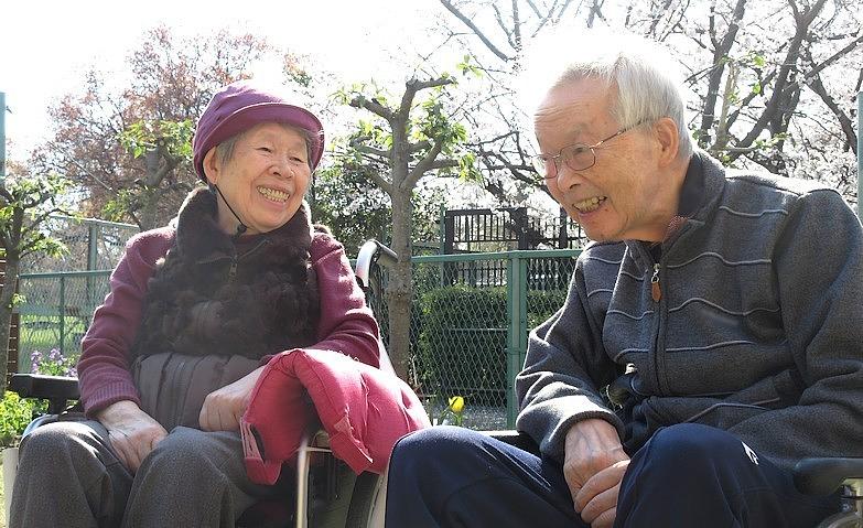 ご夫婦でお花見