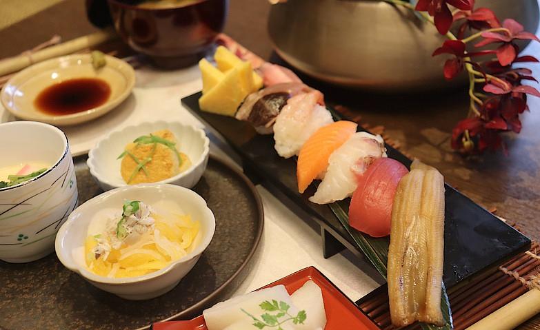 神無月の寿司懐石
