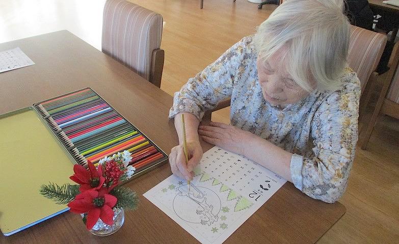 12月のカレンダー作成