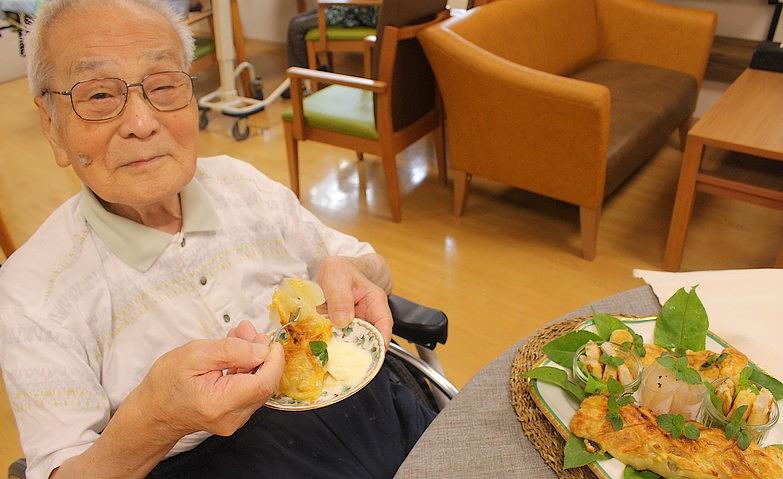 「作りたては甘くてすごくおいしい！」			