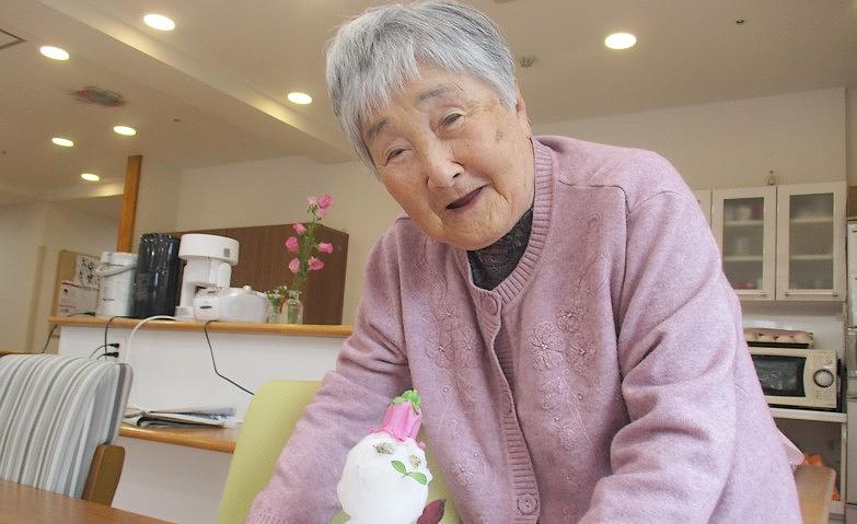 季節外れの雪！			