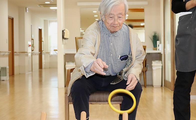 輪投げゲーム			