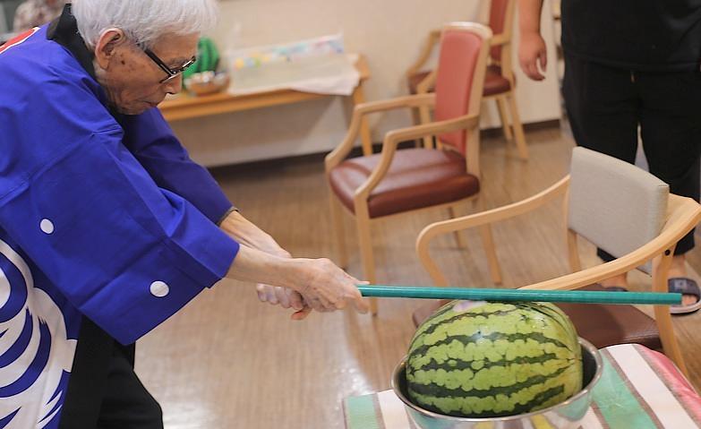 夏祭り～スイカ割り～