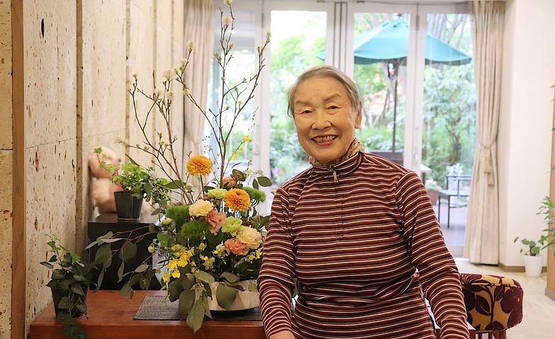 「私の写真撮ってね」