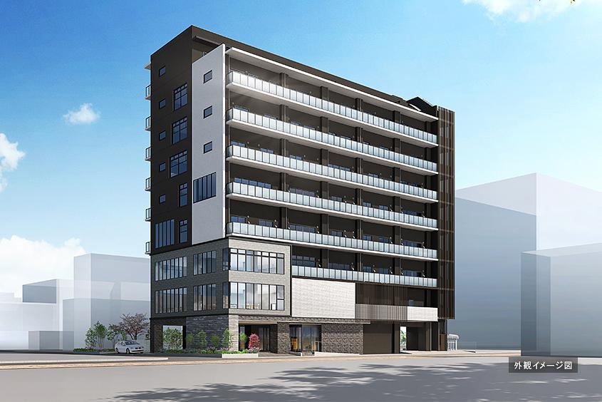 外観(完成予想CG)/土地の所有形態:事業主体非所有 建物の所有形態:事業主体非所有