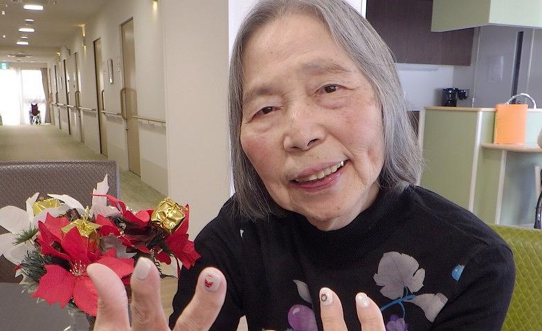 クリスマスネイル