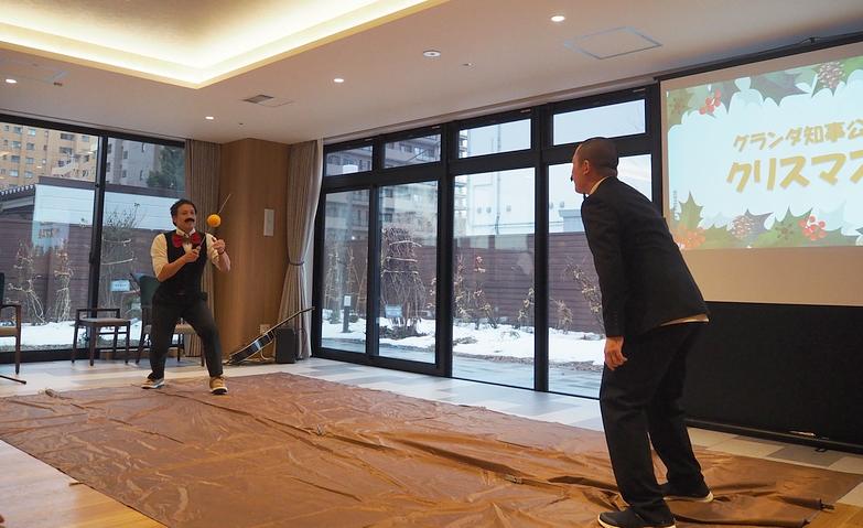 クリスマス会～スタッフによるショータイム～