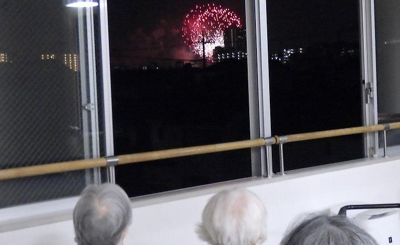 一緒に花火鑑賞！