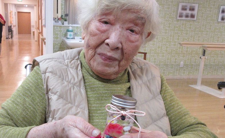 インテリアフラワー作り