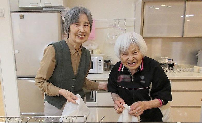 ご入居者様同士のチームワーク