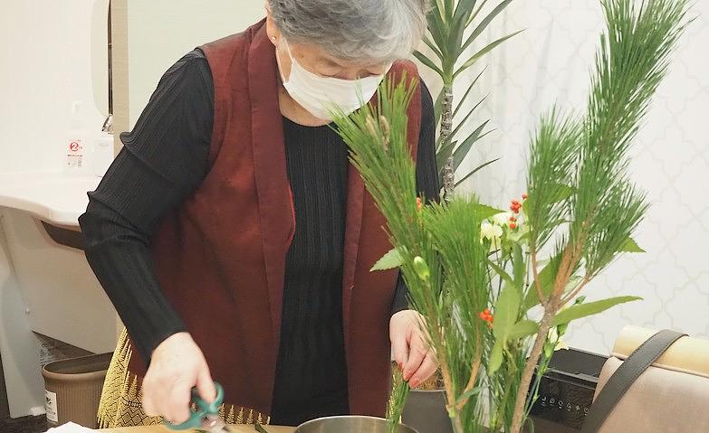 生け花教室開催