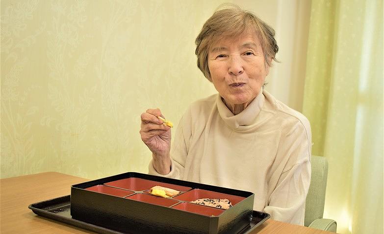 おせち料理を堪能