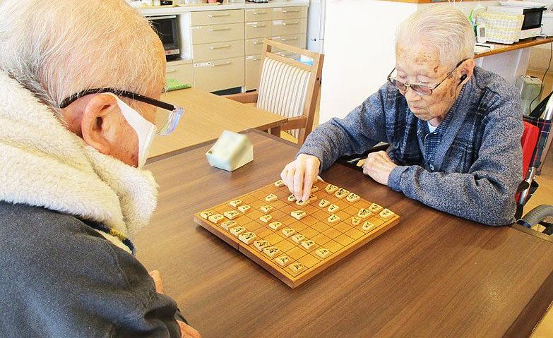 褒め合いながらの真剣勝負			