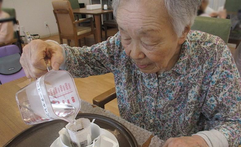 淹れたてコーヒーにチャレンジ！