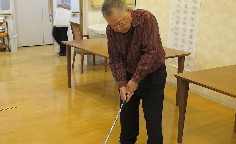 現役時代を思い出しながら