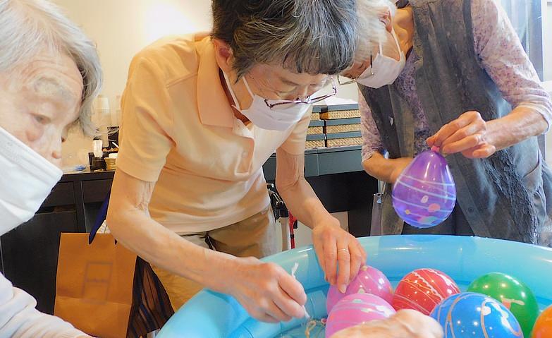 風船釣り＆金魚すくい