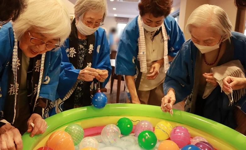 「グランダ八幡山」夏祭り開催！