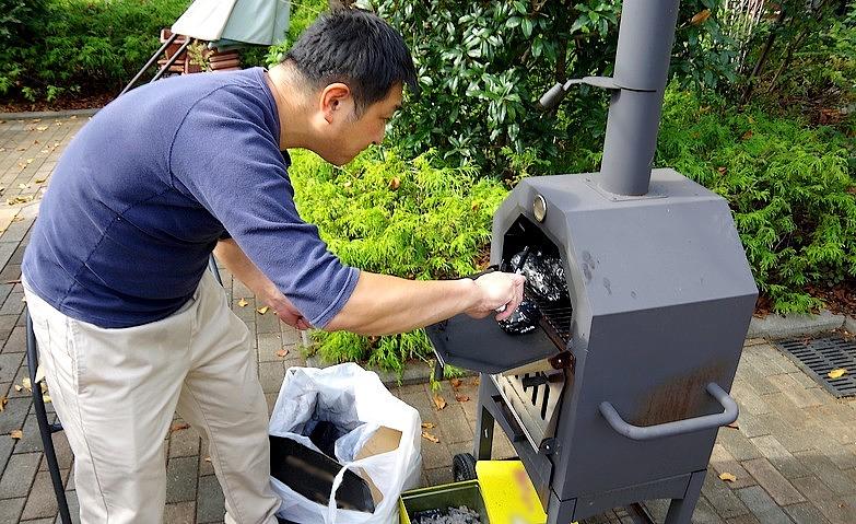 窯焼き芋パーティー