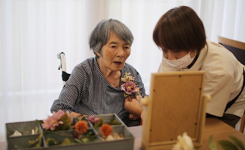 コサージュ作り～お花選び～