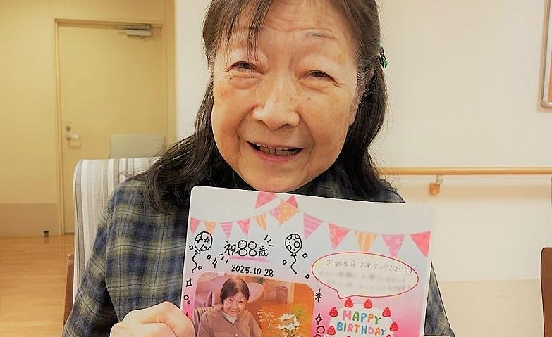 お誕生日にプレゼント