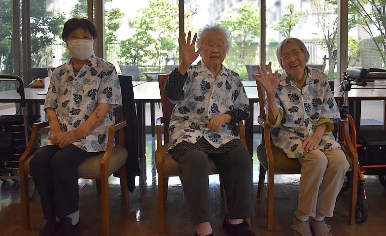 ボッチャ大会！～おそろいのアロハシャツで～