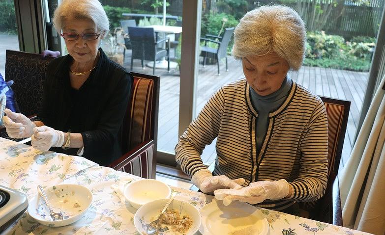 料理の会～餃子パーティー～①