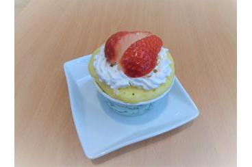 苺のカップケーキ作り画像4