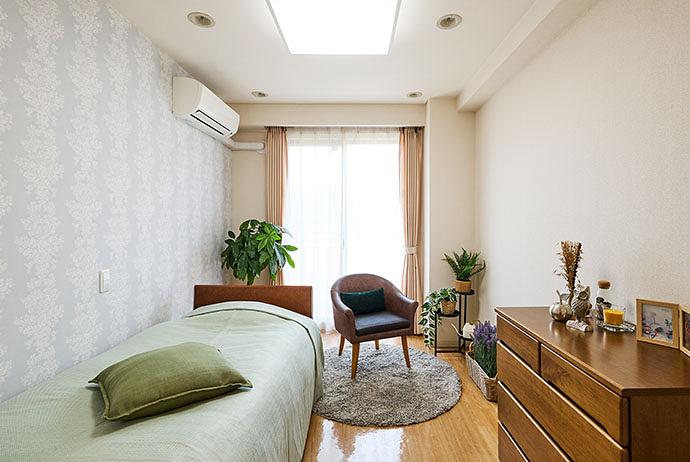 少人数の暮らしに馴染みやすく、「自宅」のような安心感