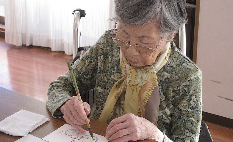 年賀状を書きました！