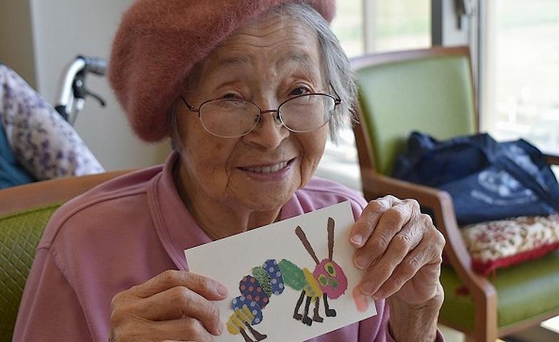 6月のちぎり絵会