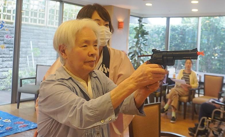 納涼祭～射的～			