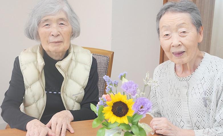 お花のようなお二人！