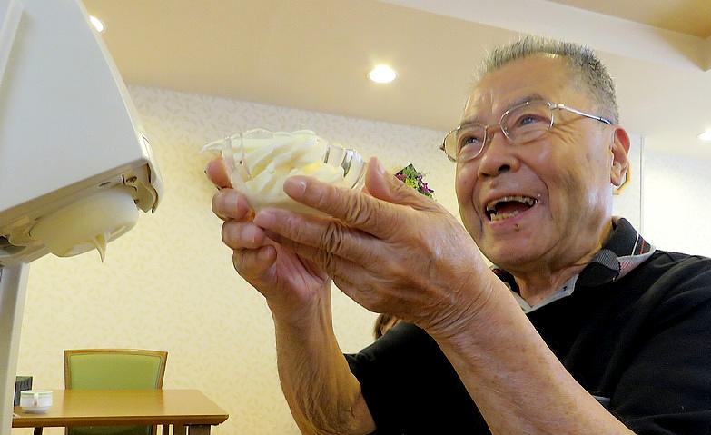 暑い日にはアイス！