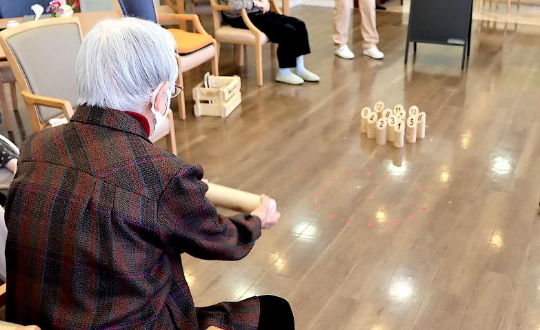 しっかり狙いを定めて