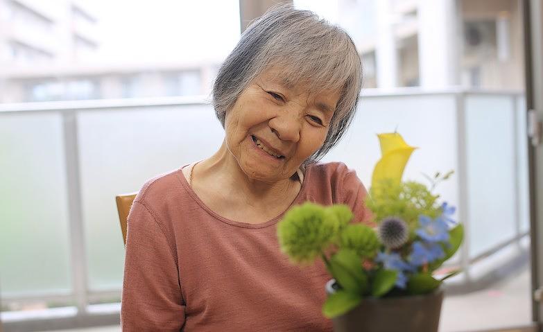 納得の一作、花に込めた思い