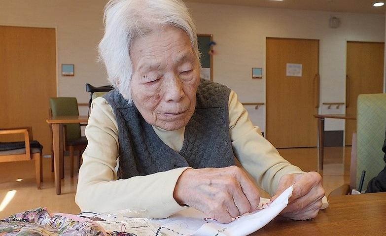 出来上がりが楽しみ～刺し子～
