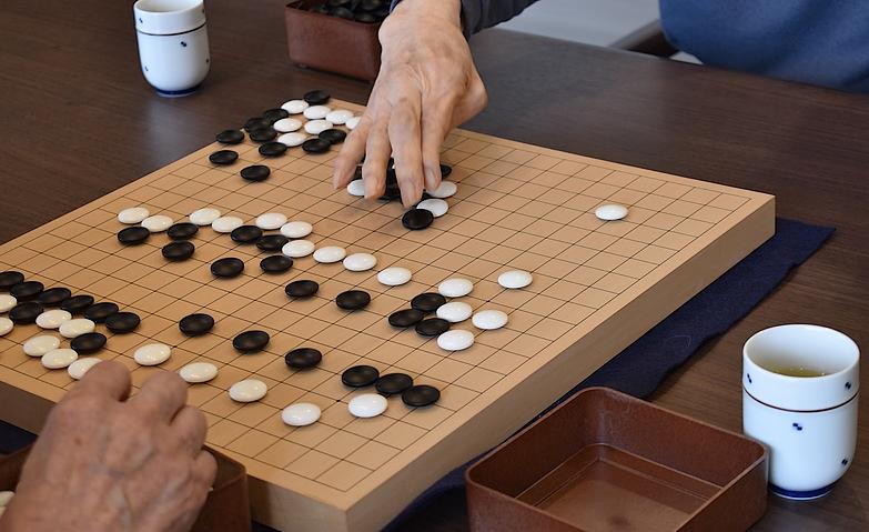 次回へ期待が広がる囲碁対局